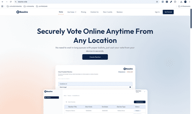 Resolve (Voting Web App)